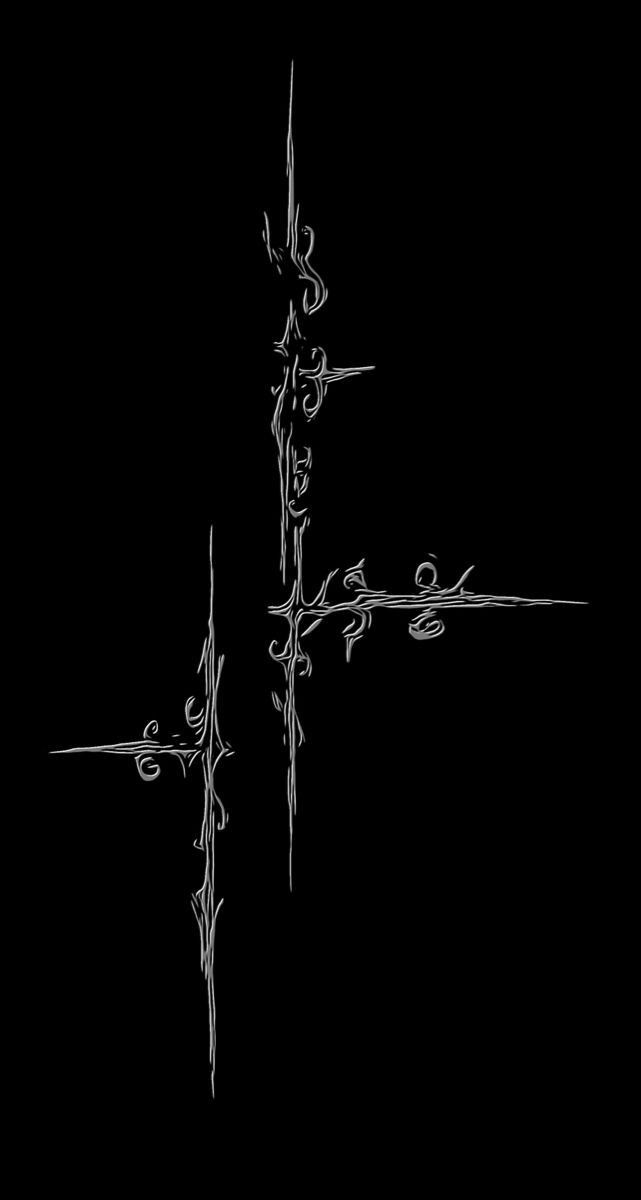 iphone black cross wallpaper 0068