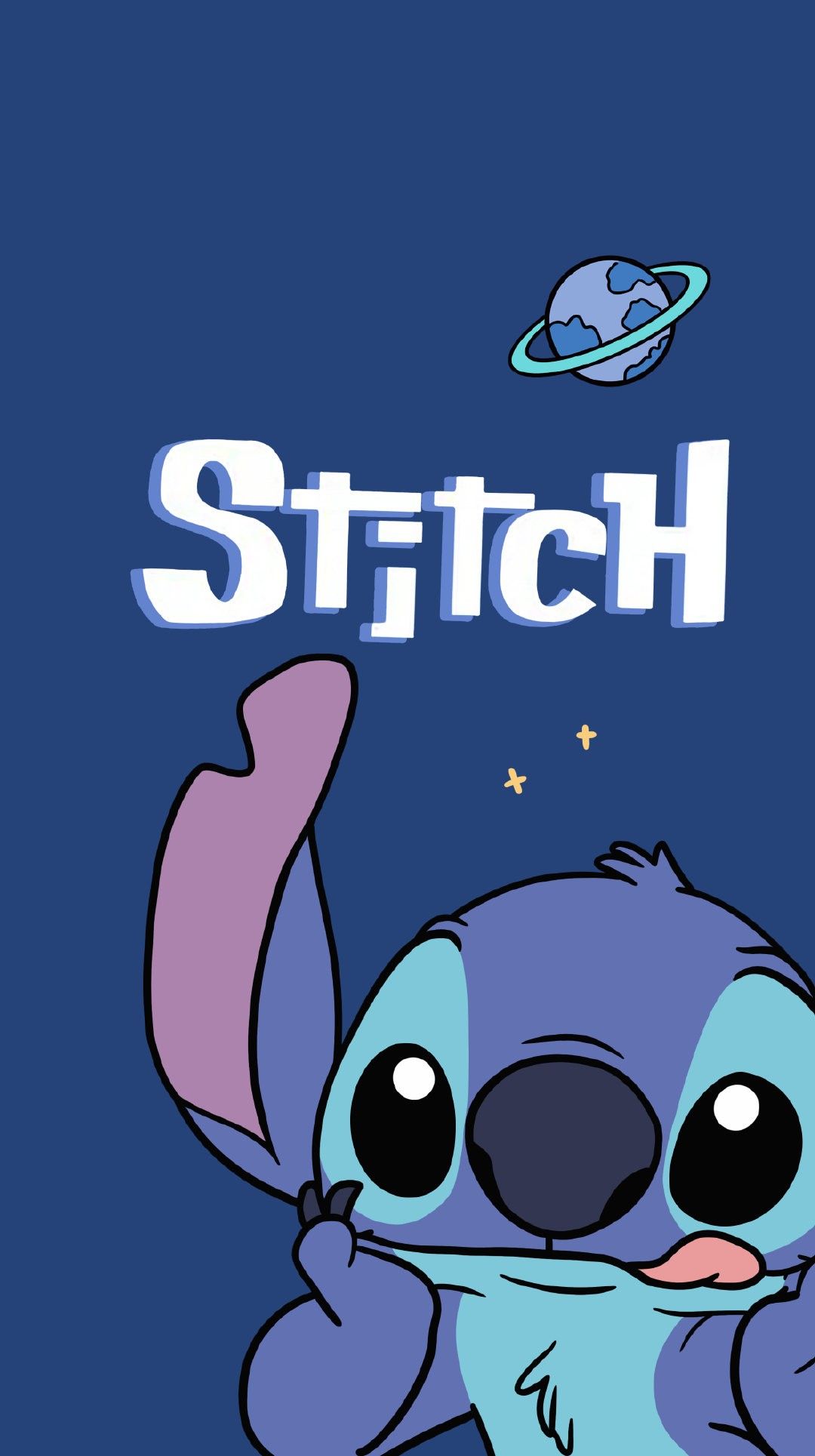 iphone cute adorable stitch wallpaper 0026