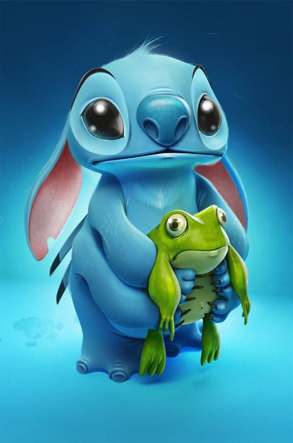 iphone cute adorable stitch wallpaper 0033