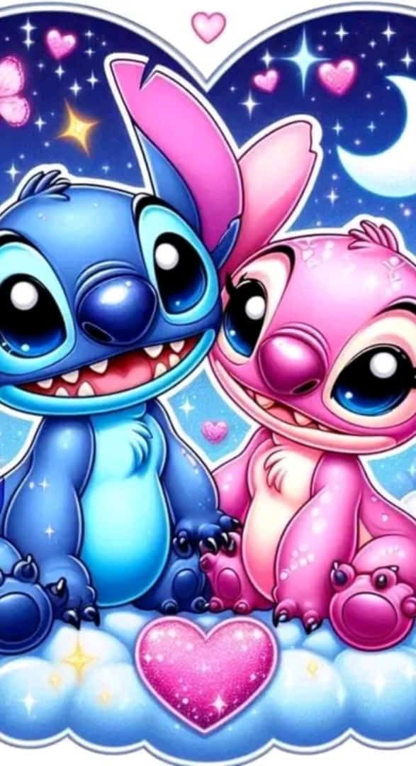 iphone cute adorable stitch wallpaper 0048