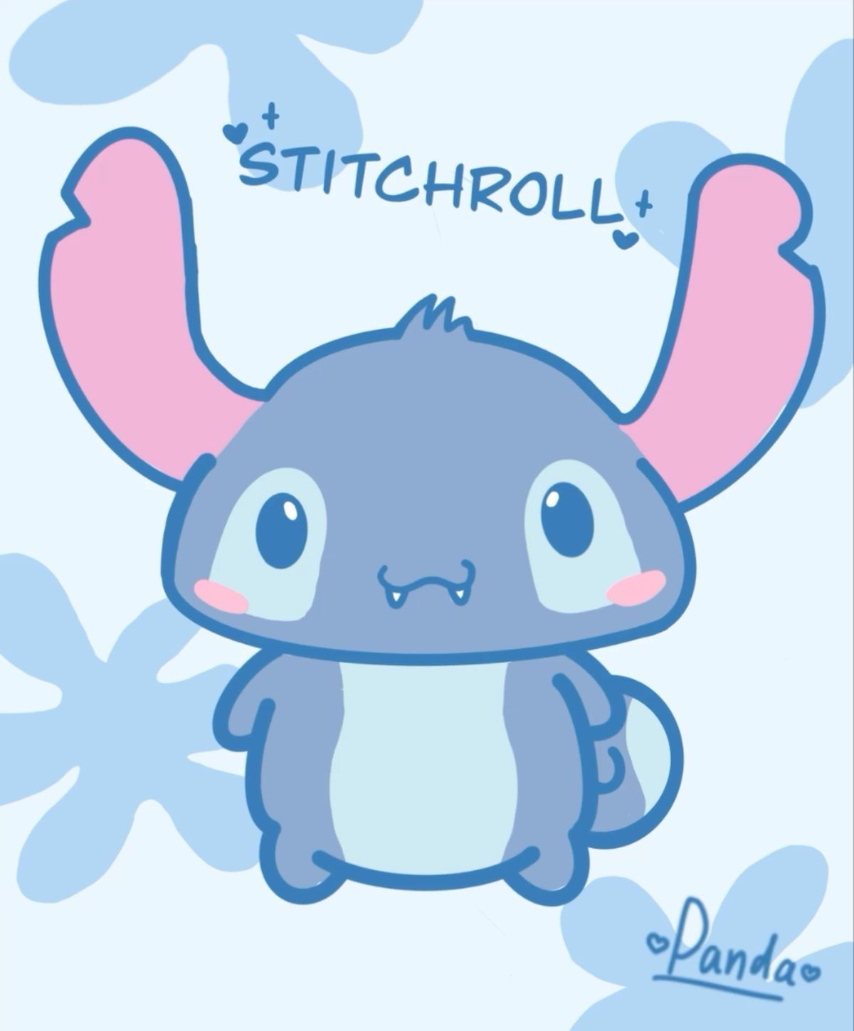 iphone cute adorable stitch wallpaper 0065