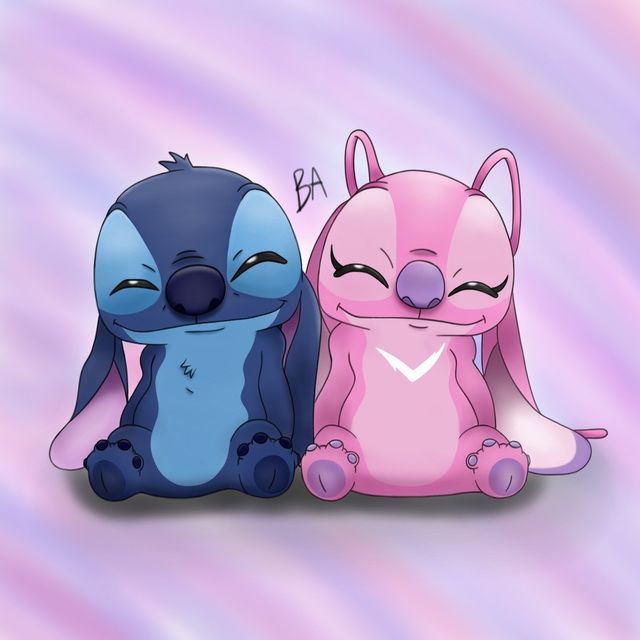 iphone cute adorable stitch wallpaper 0069