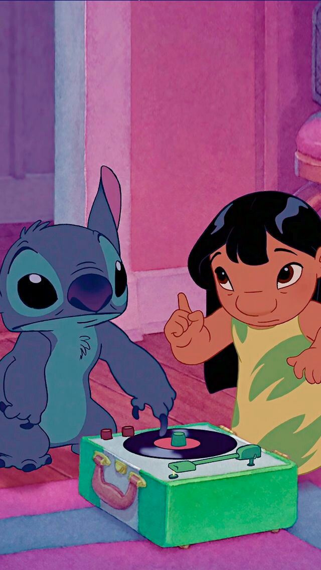 iphone cute adorable stitch wallpaper 0093