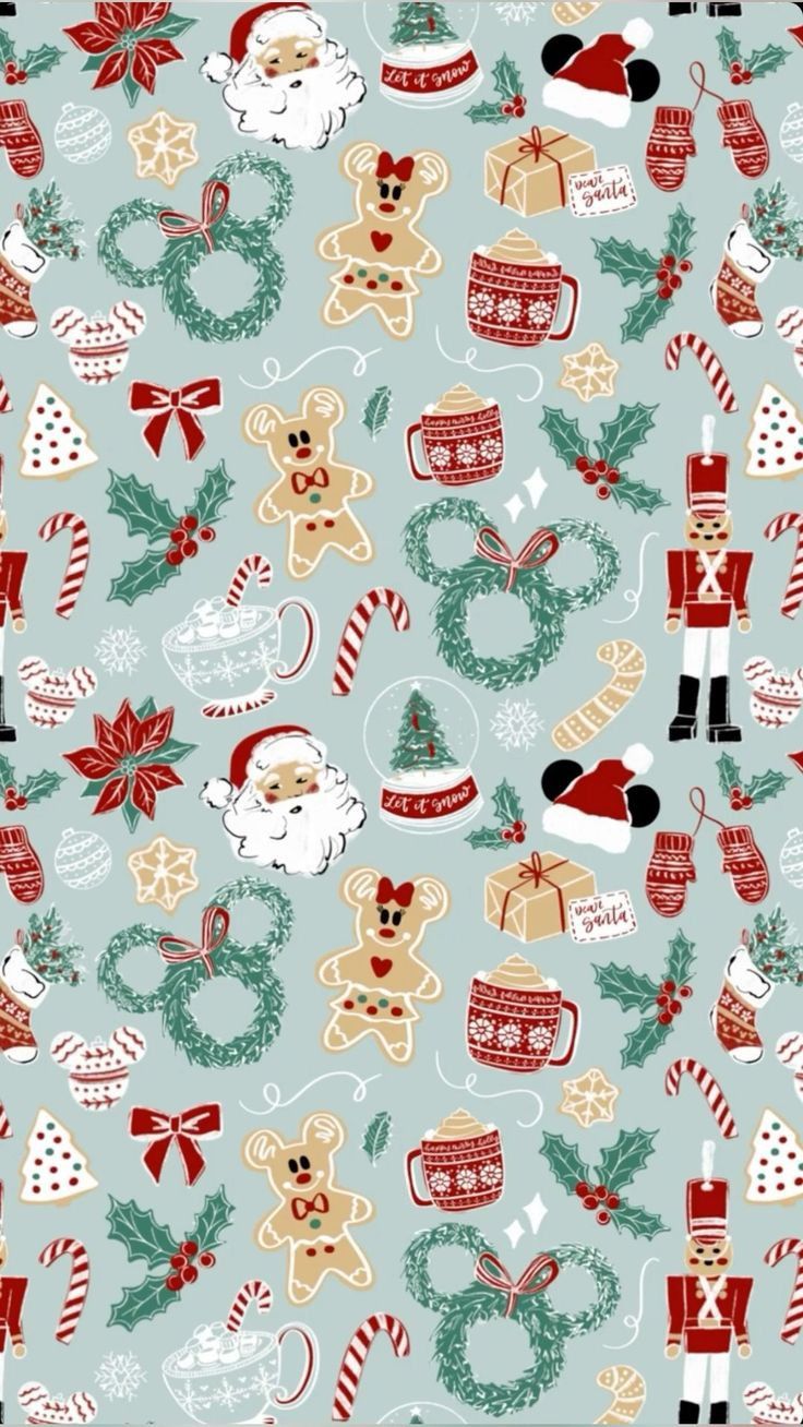 iphone disney christmas wallpaper