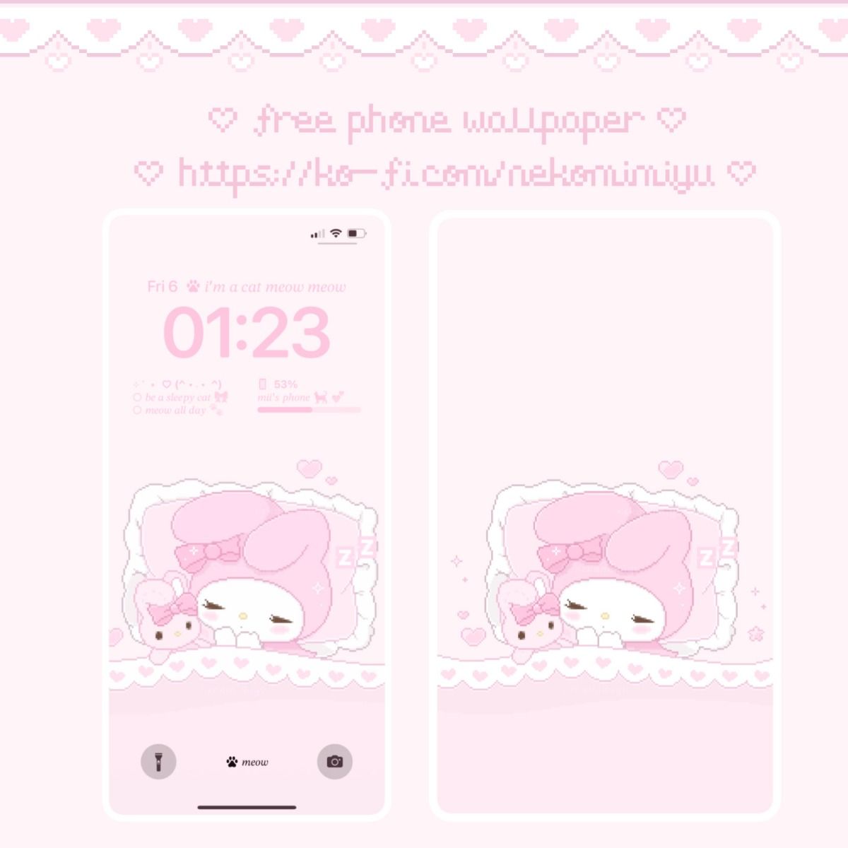 iphone my melody wallpaper 0072