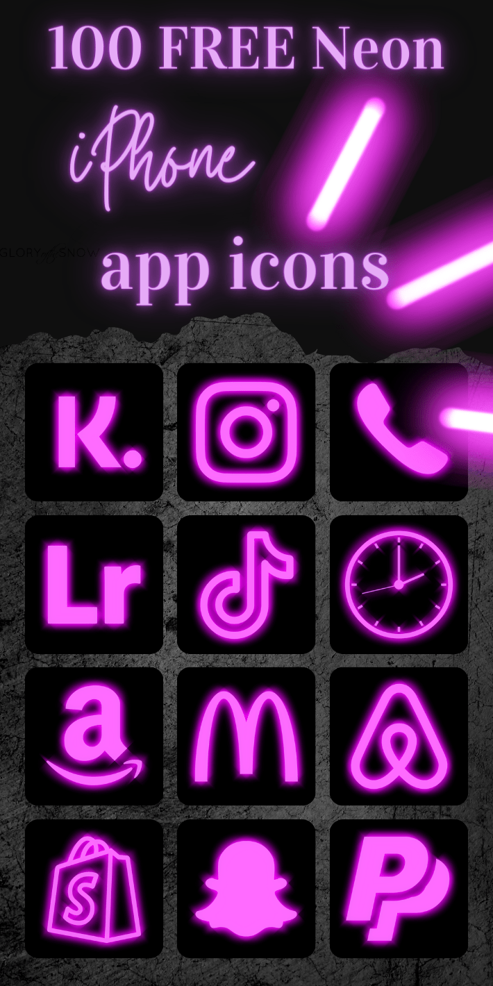 iphone neon purple aesthetic wallpaper trends