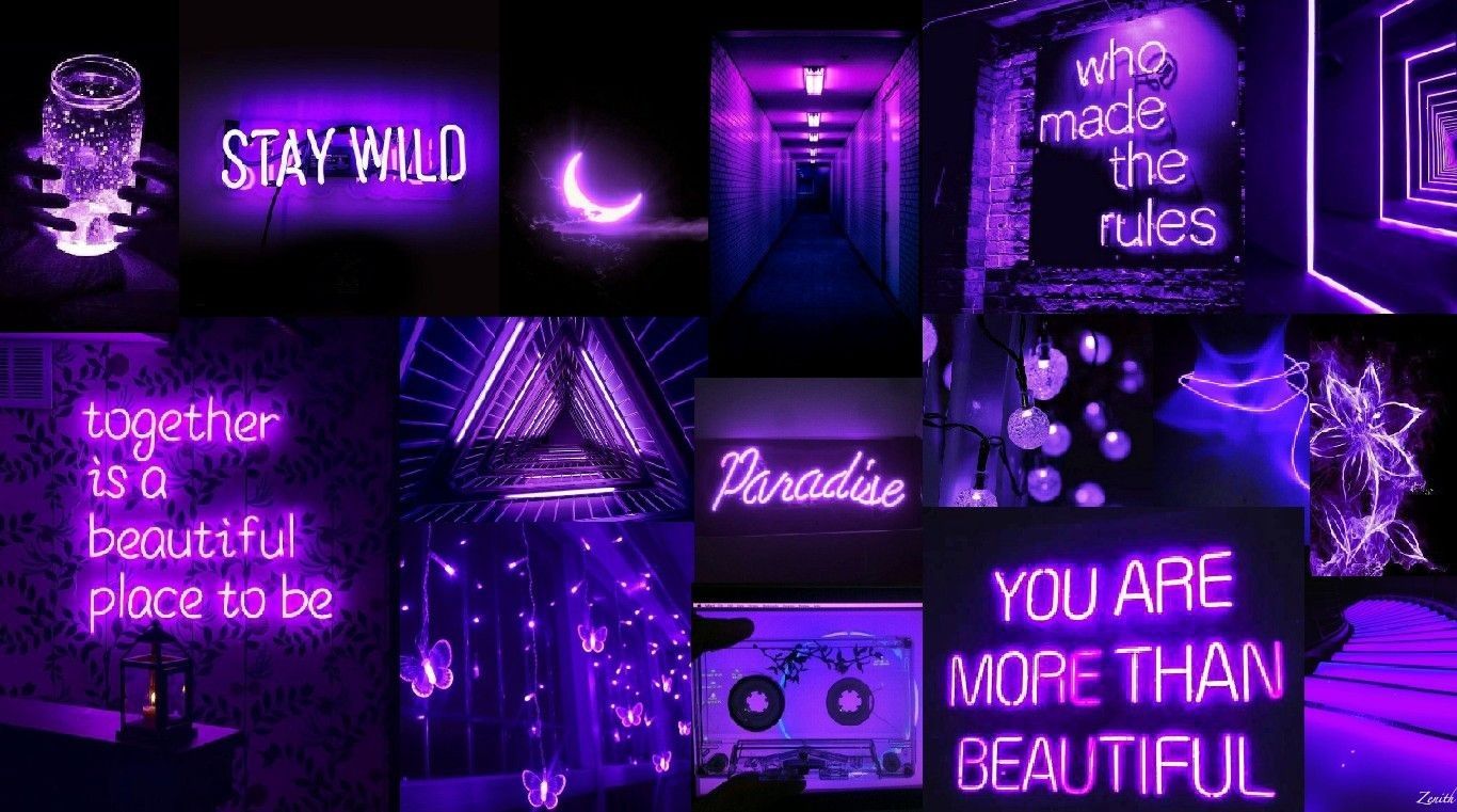 iphone neon purple aesthetic wallpaper 0031