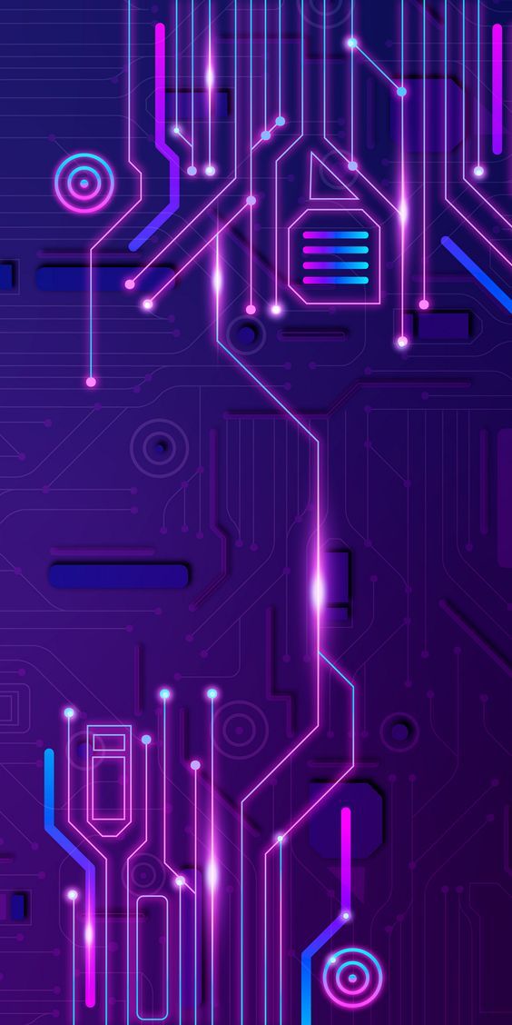 iphone neon purple aesthetic wallpaper 0039