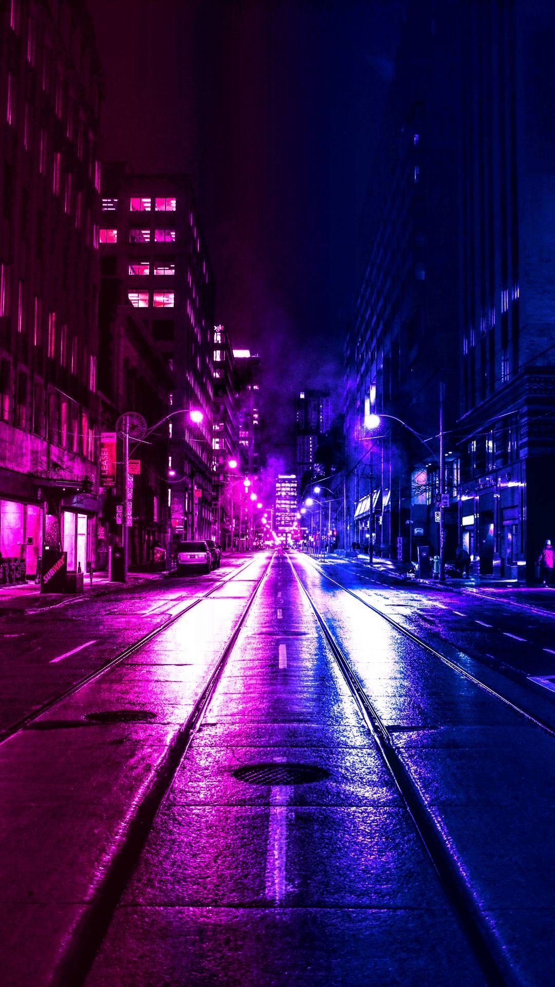 iphone neon purple aesthetic wallpaper 0086