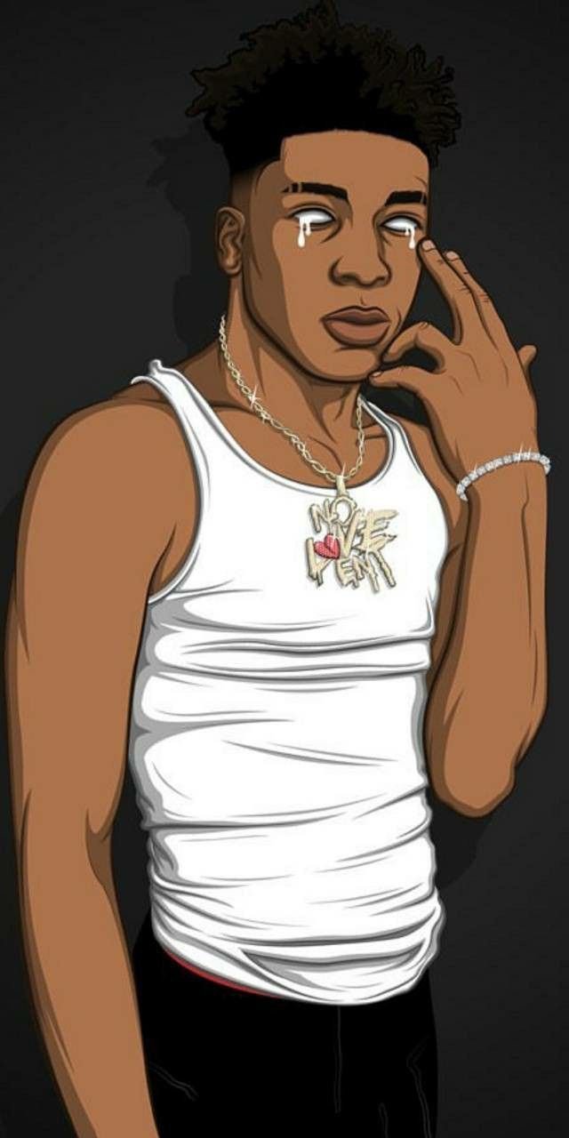 iphone nle choppa cartoon wallpaper fan art