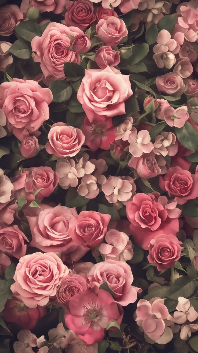 iphone pink flower wallpaper 0022