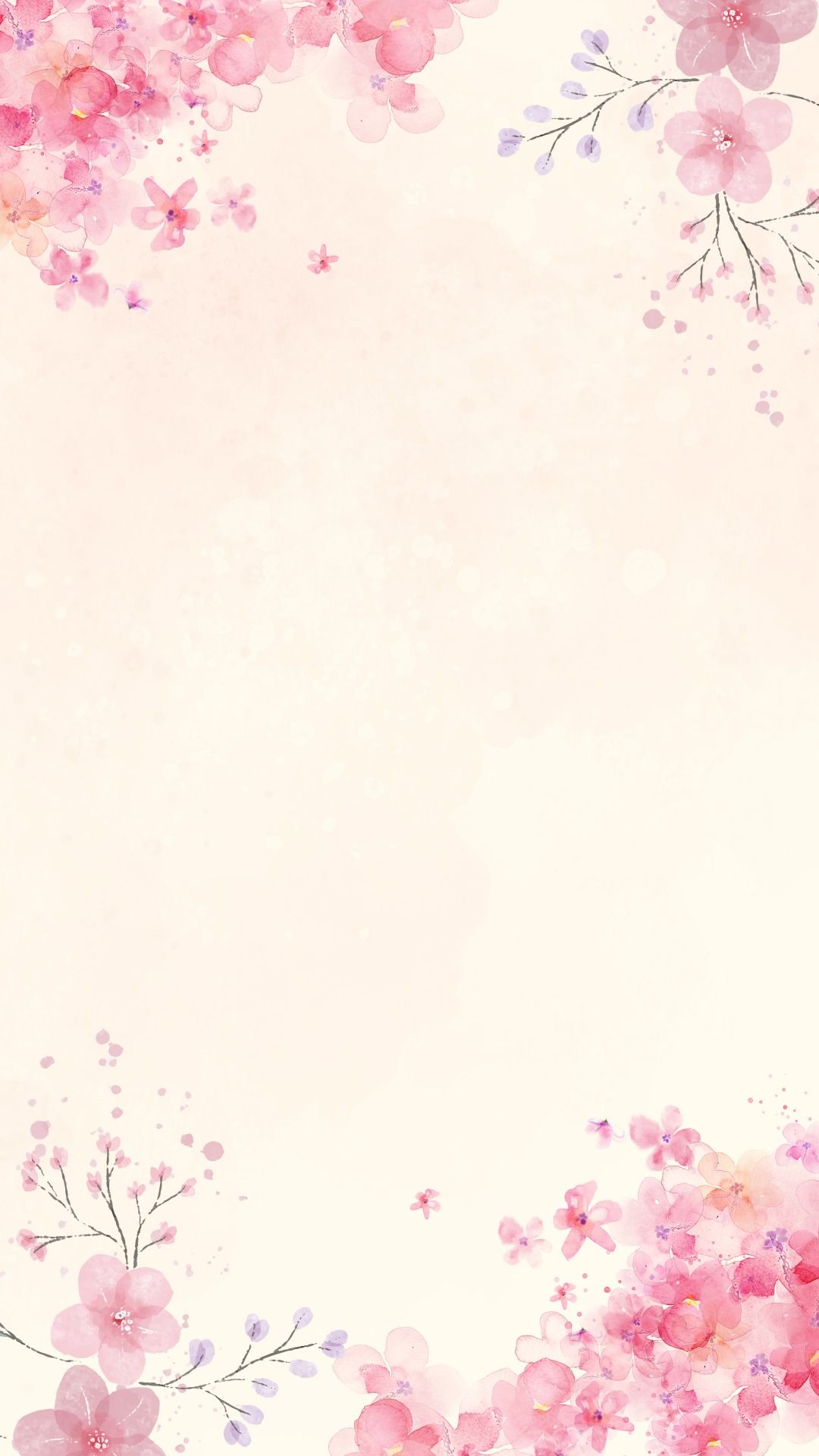 iphone pink flower wallpaper 0045