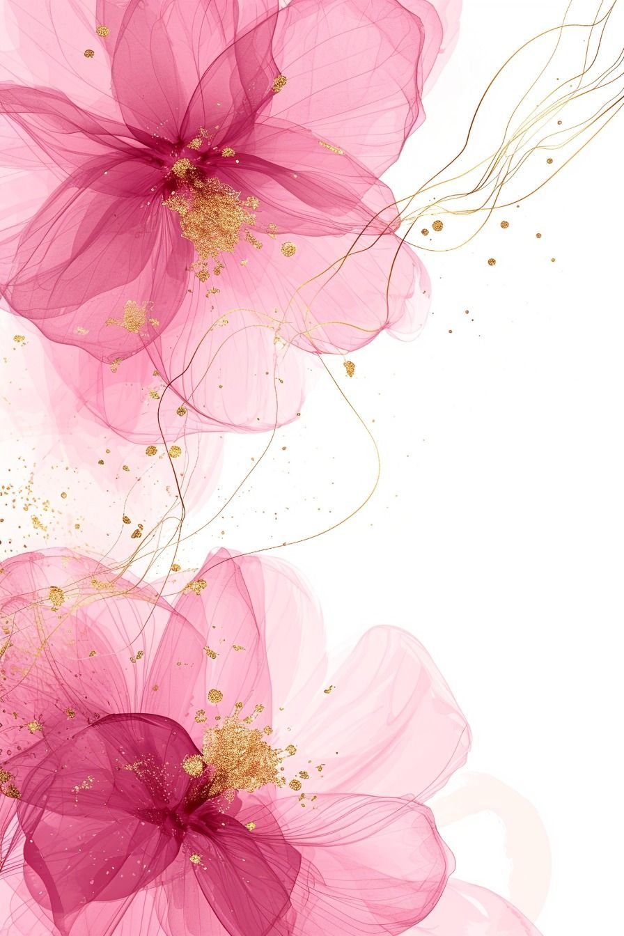 iphone pink flower wallpaper 0071