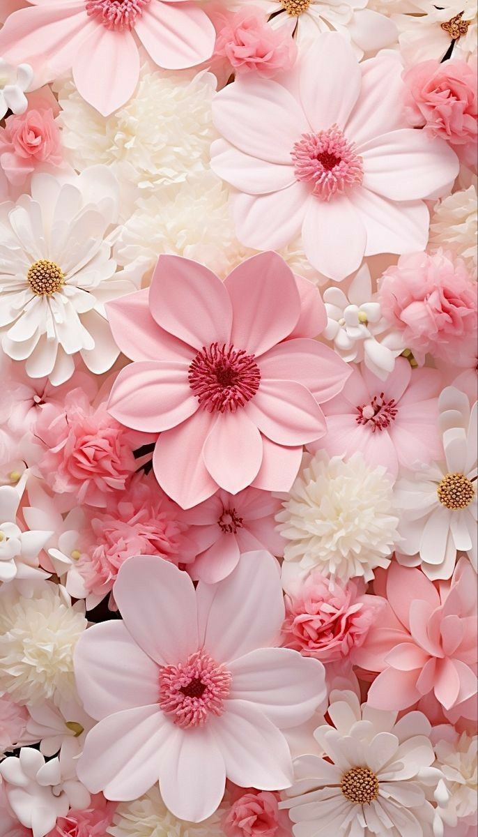 iphone pink flower wallpaper 0079