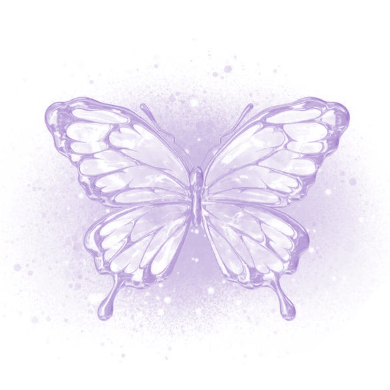 iphone purple butterfly wallpaper 0025