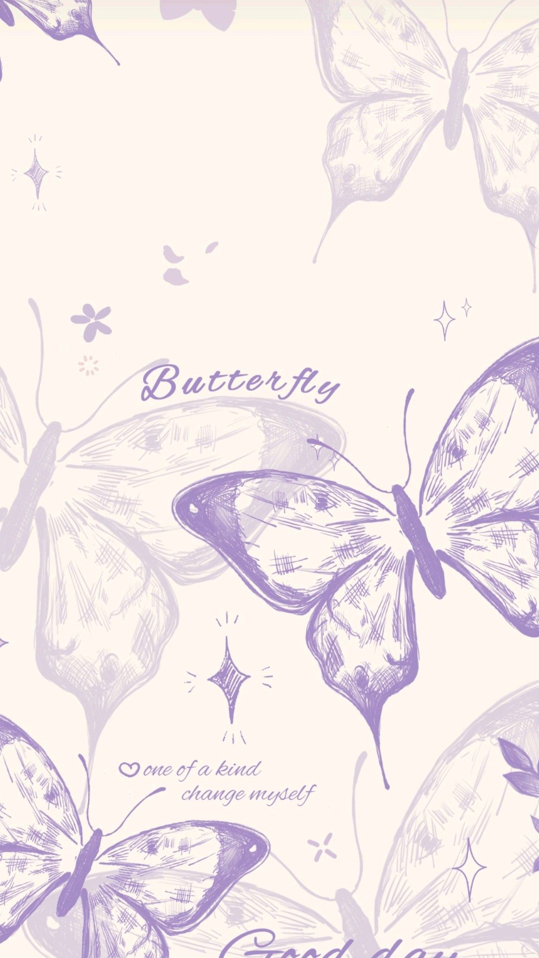 iphone purple butterfly wallpaper 0026