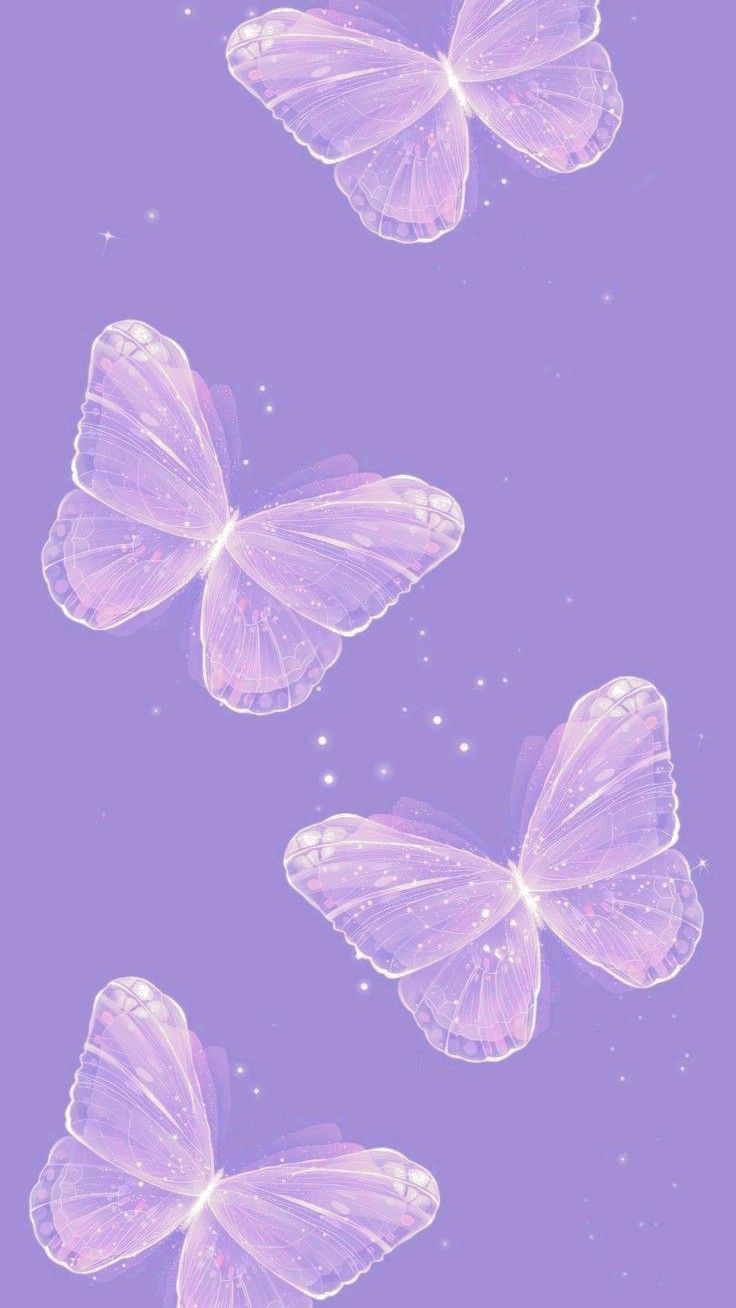 iphone purple butterfly wallpaper 0047