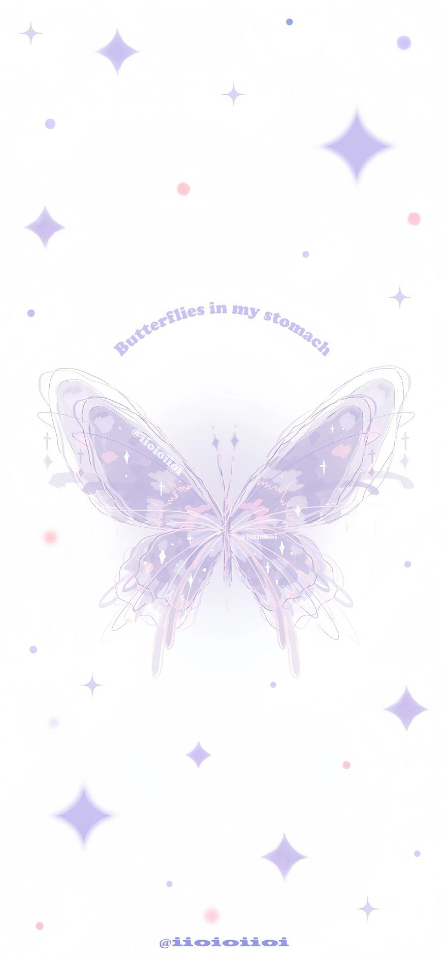 iphone purple butterfly wallpaper 0052