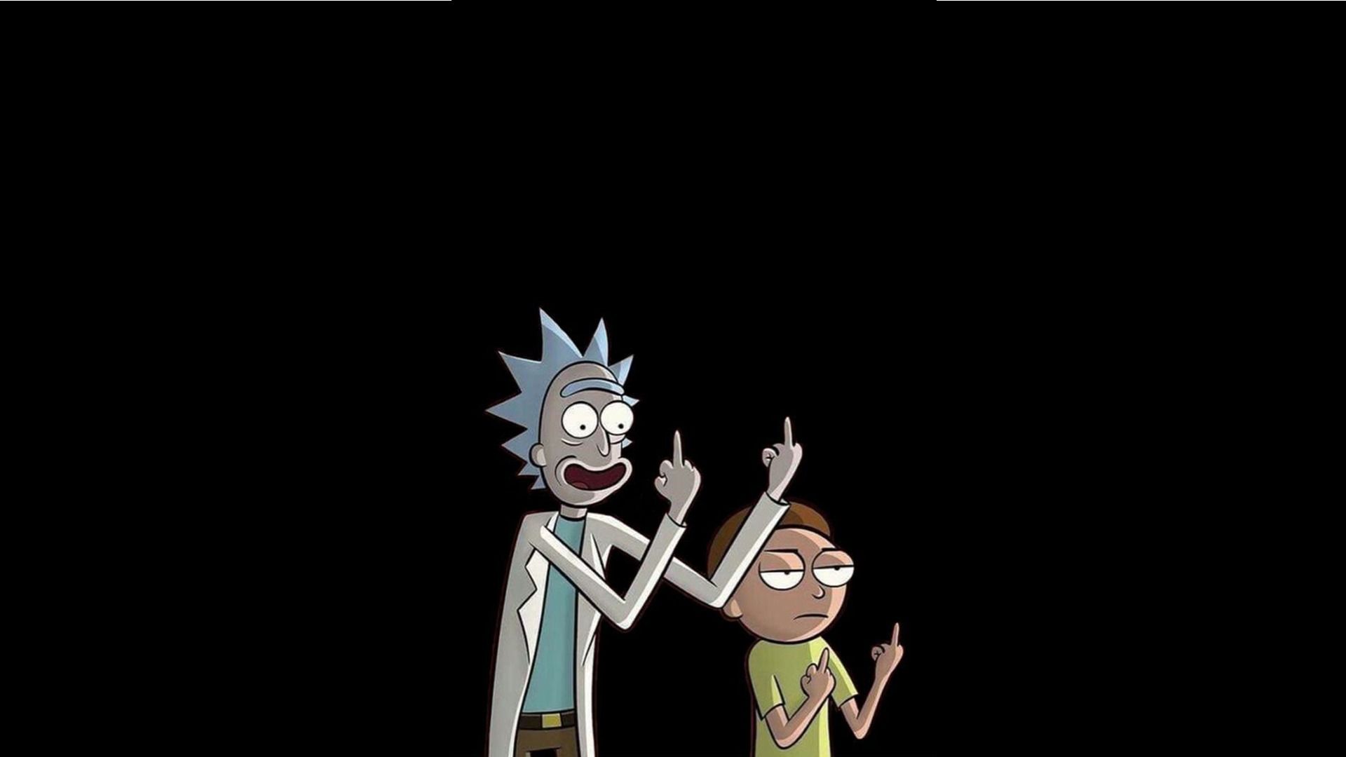 iphone rick and morty wallpaper