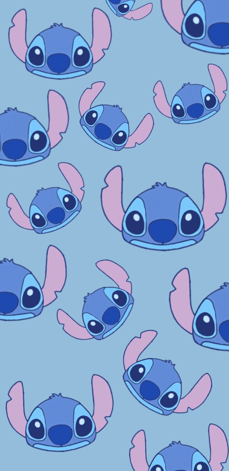 iPhone wallpapers featuring cute stitch