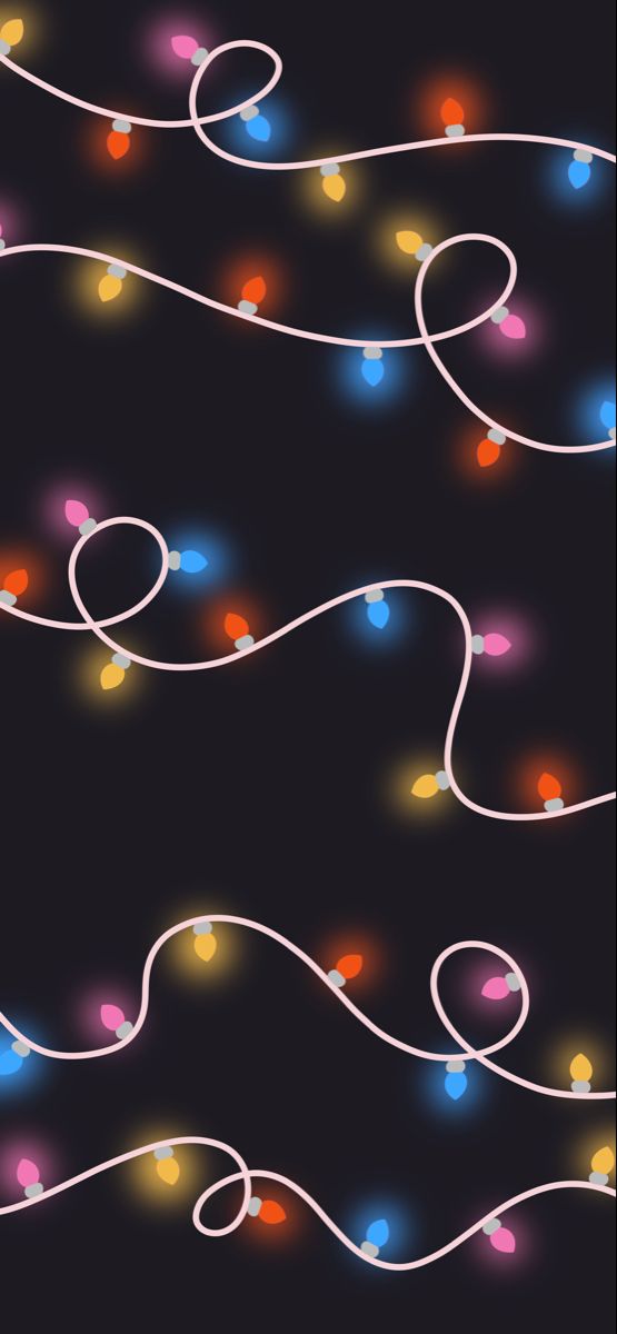 iphone wallpapers with christmas lights