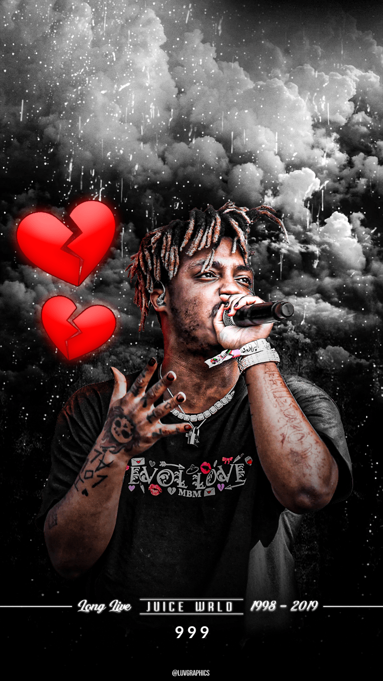 juice wrld iphone wallpaper 0025