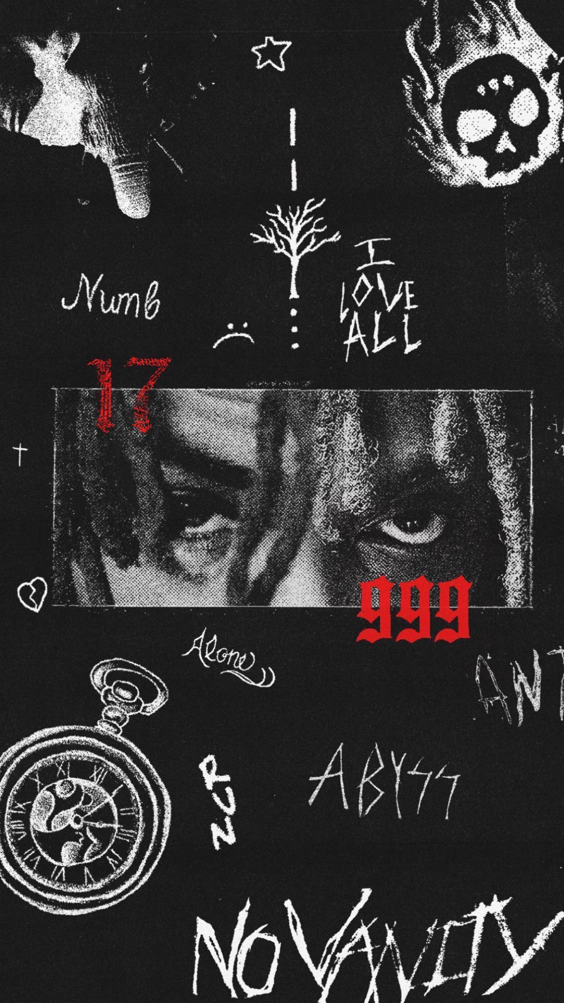 juice wrld iphone wallpaper 0040