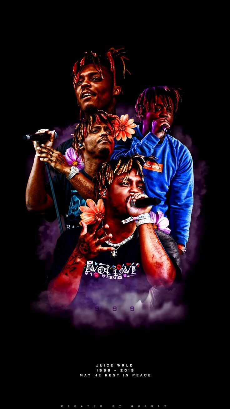 juice wrld iphone wallpaper 0053