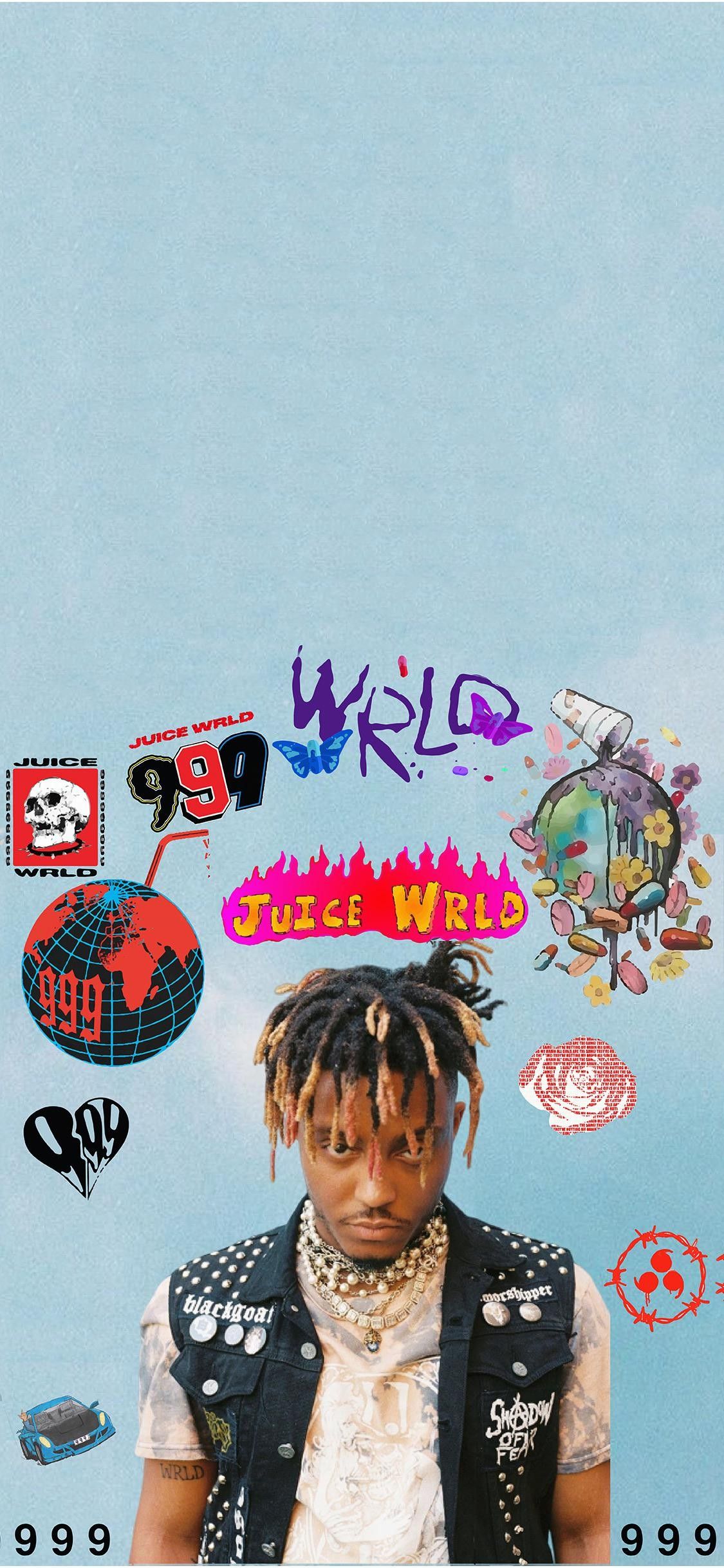 juice wrld iphone wallpaper 0064