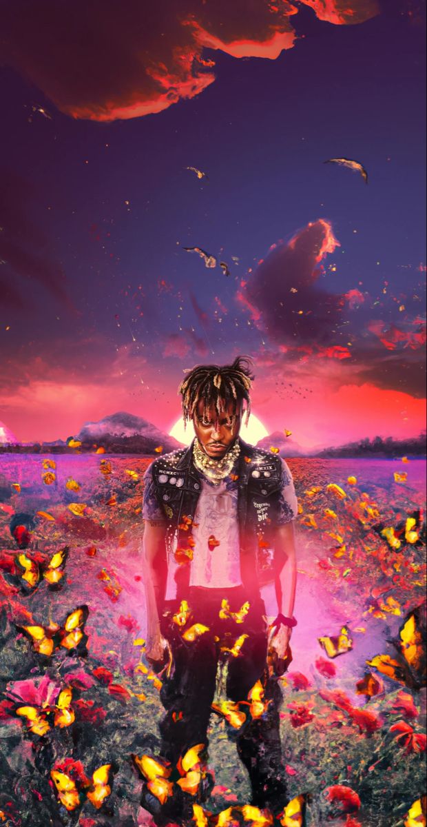 juice wrld iphone wallpaper 0094