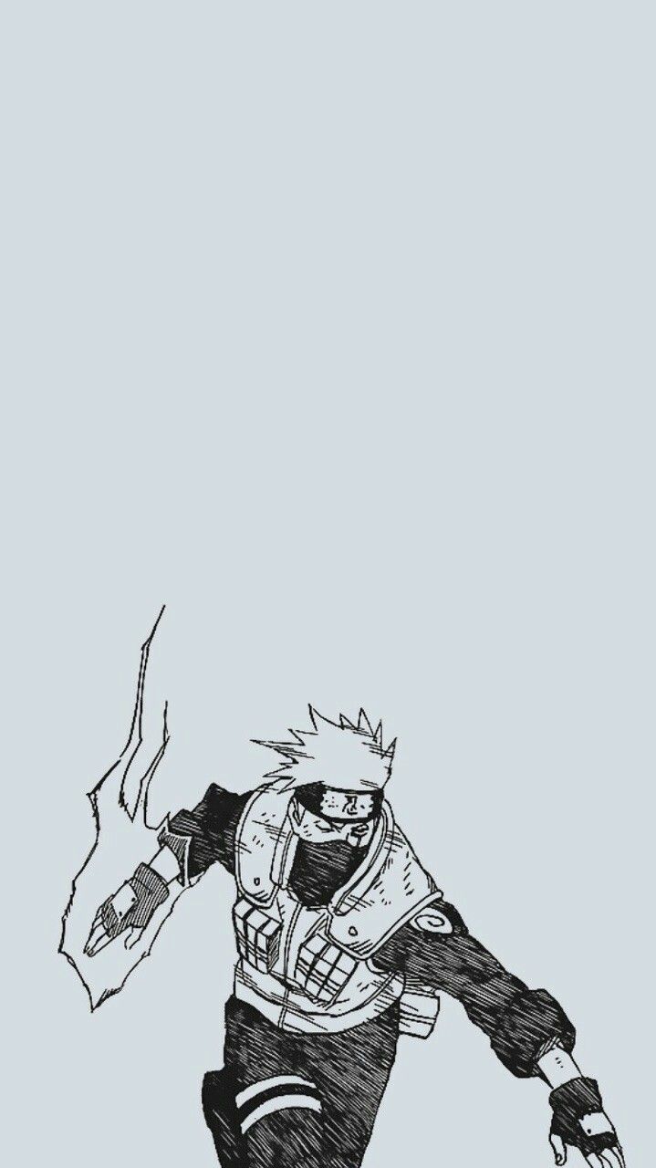 kakashi iphone wallpaper