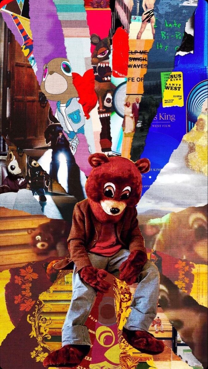 kanye wallpaper iphone with lyrics