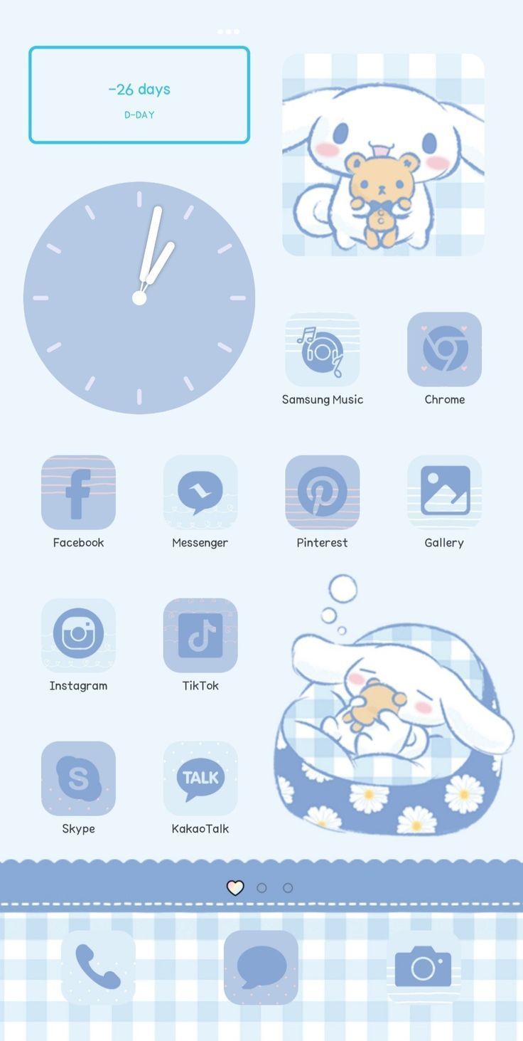 kawaii iphone cinnamoroll screensavers