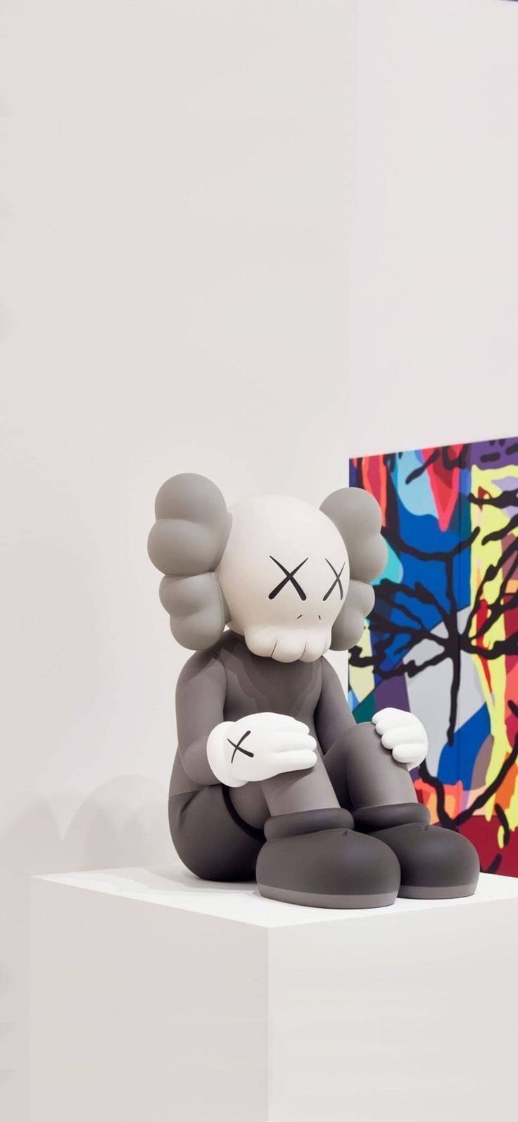 kaws iphone wallpaper