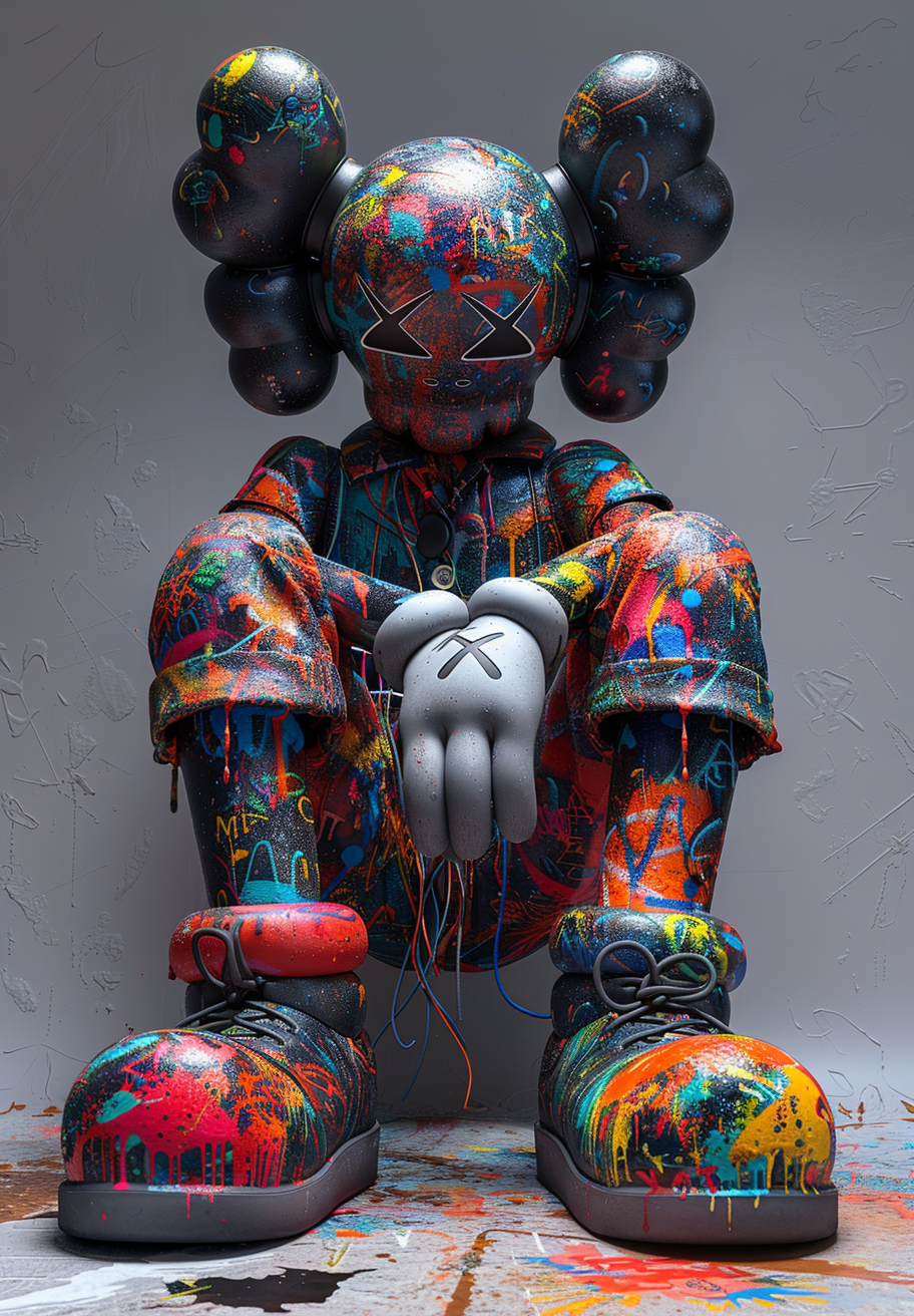 kaws wallpaper iphone 0021