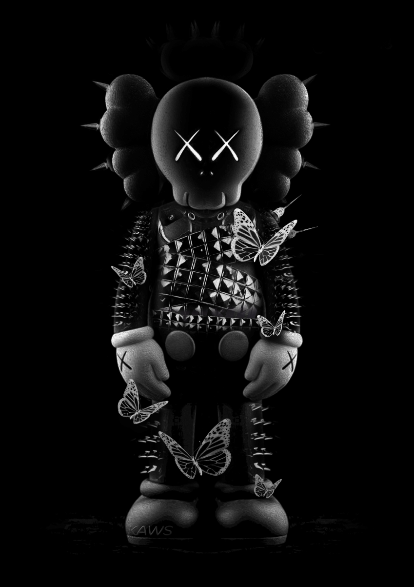 kaws wallpaper iphone 0046