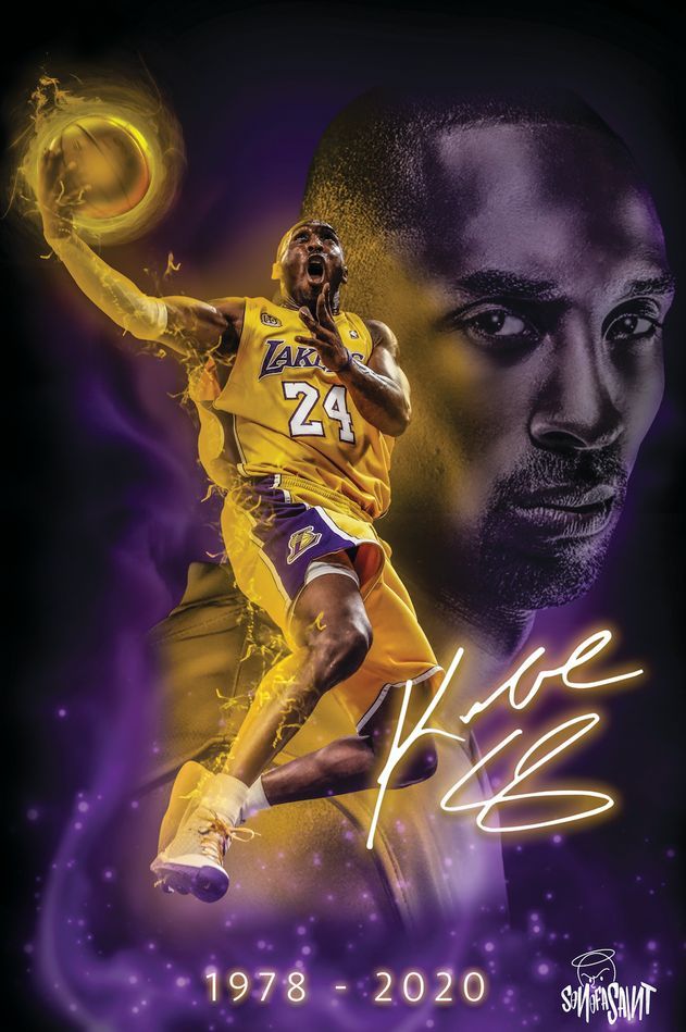 kobe bryant iphone wallpaper art