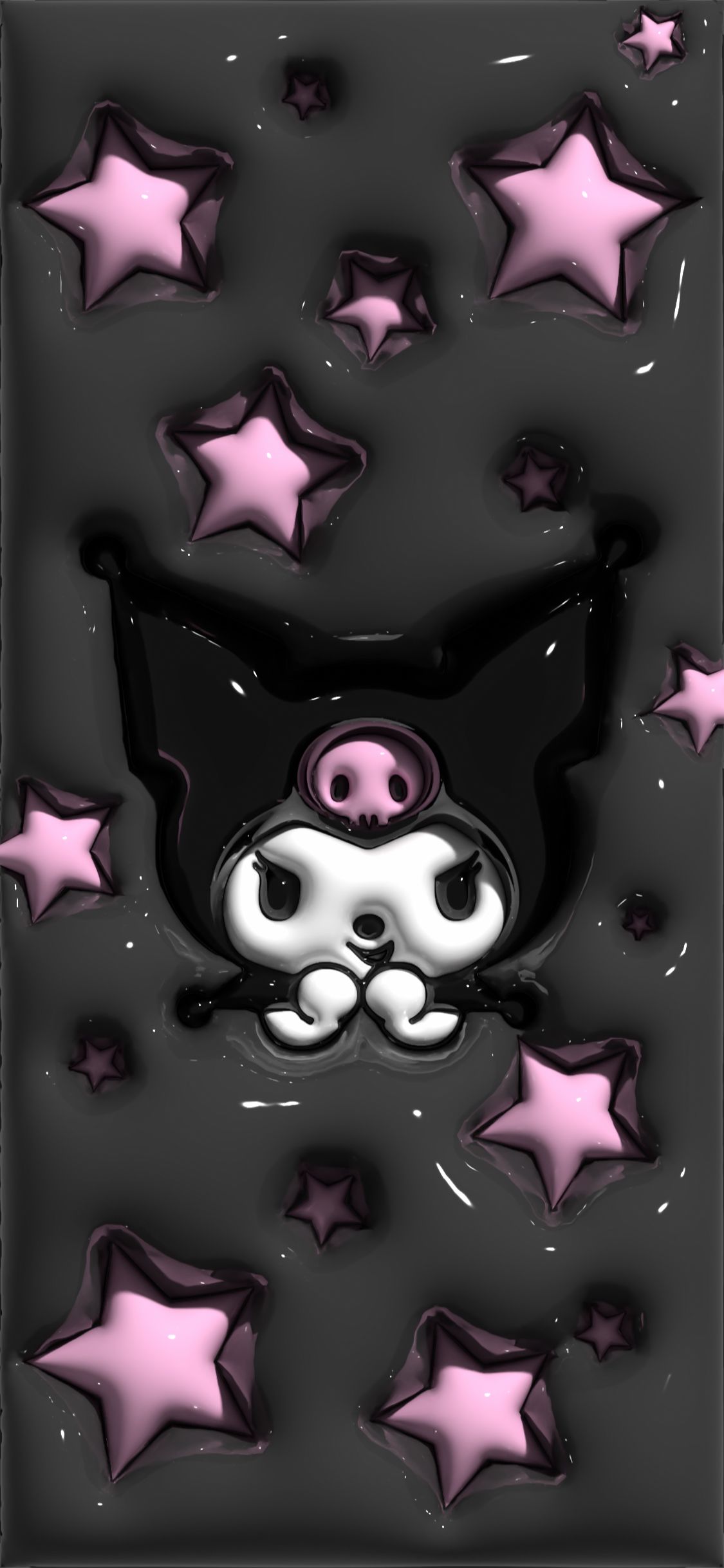 kuromi iphone wallpaper