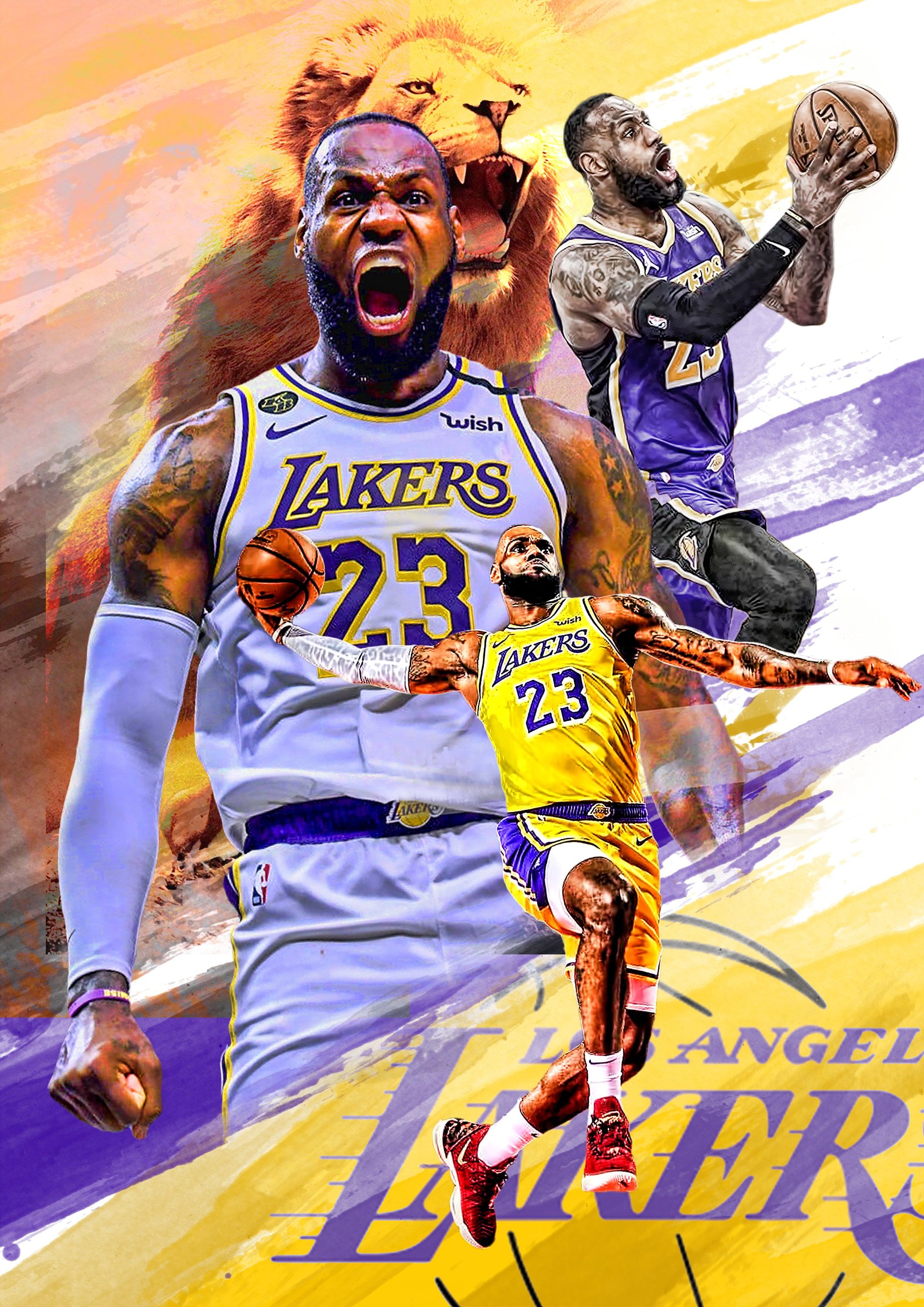 LeBron James fan wallpaper for iPhone.