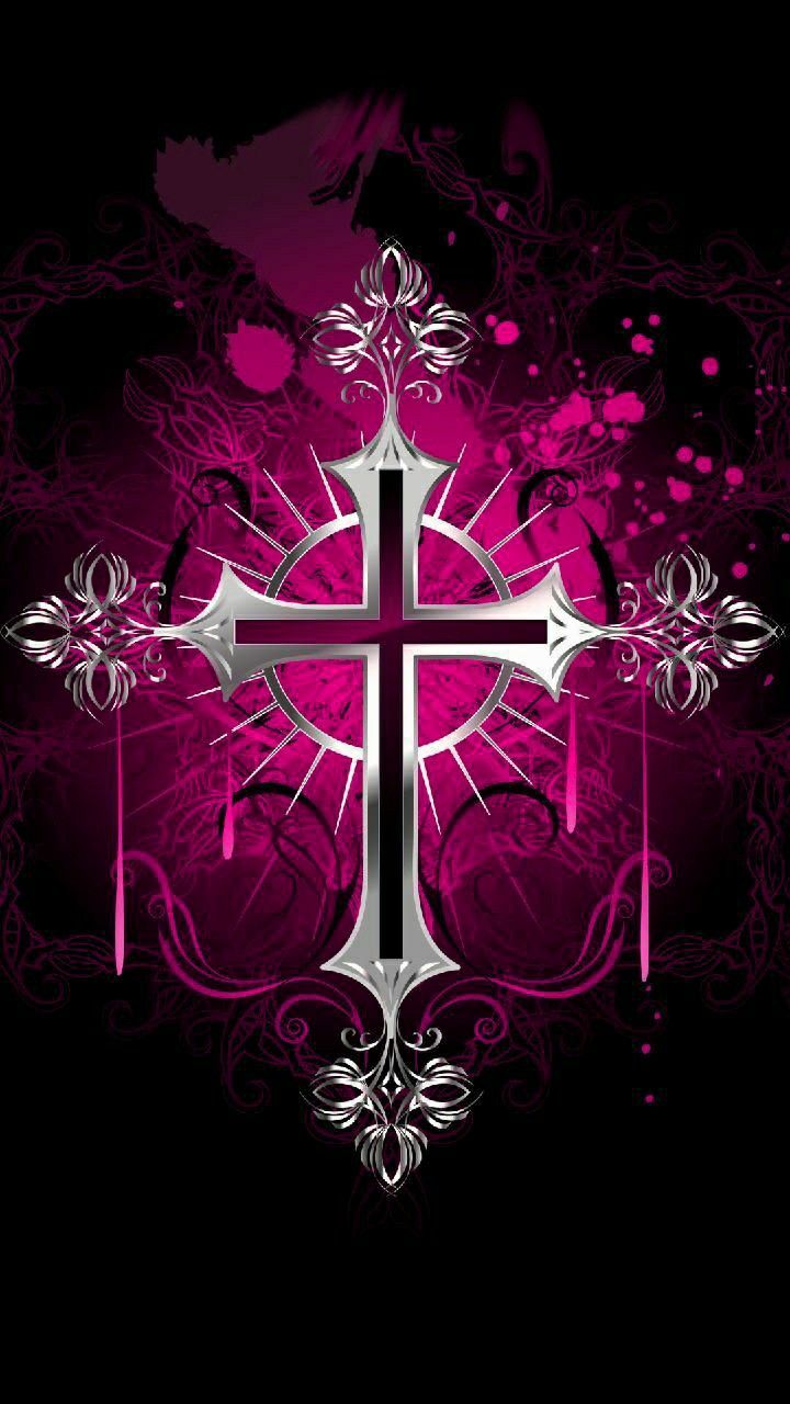 lock screen cross wallpaper iphone 0028