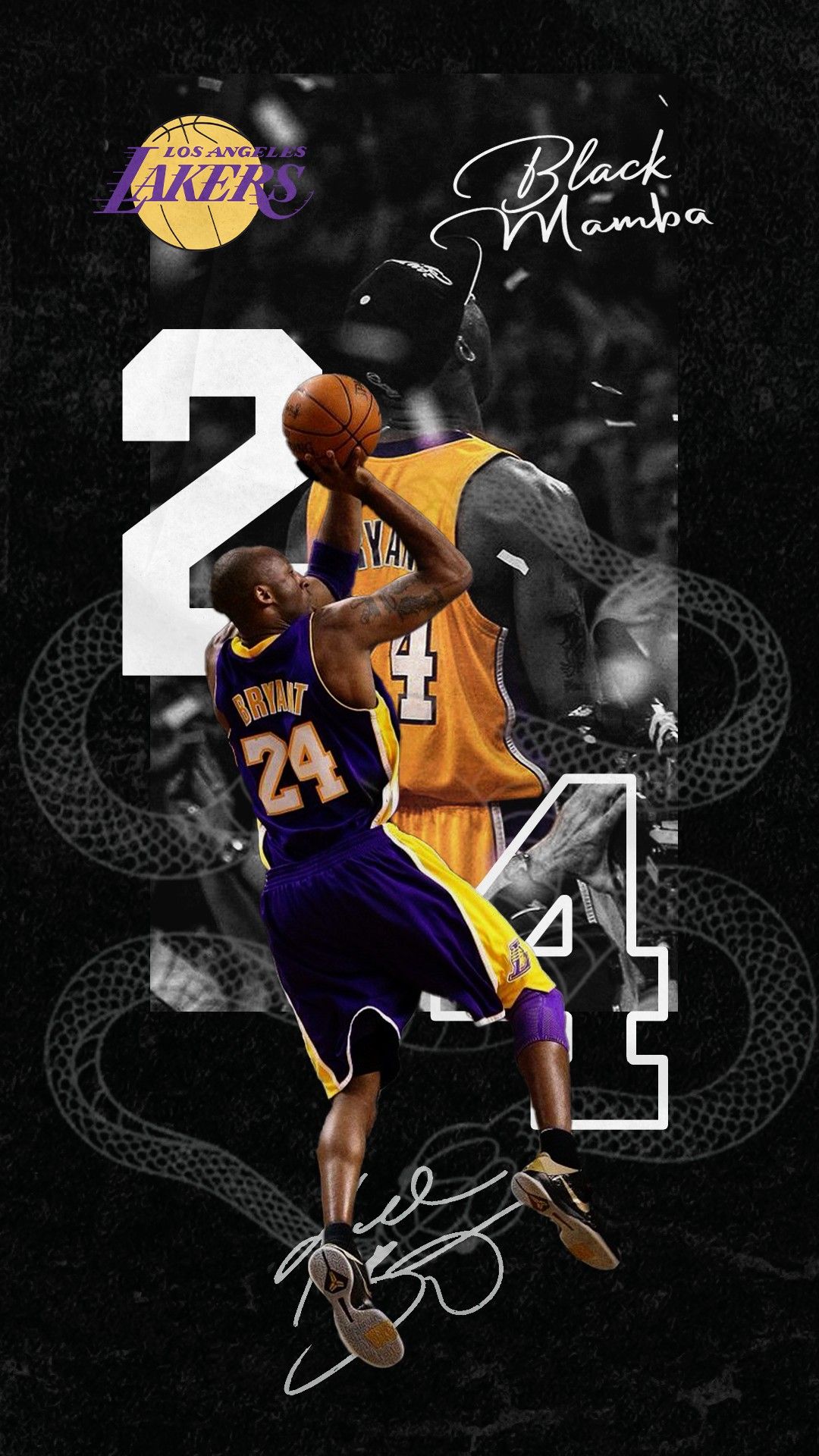 lockscreen kobe bryant wallpaper iphone