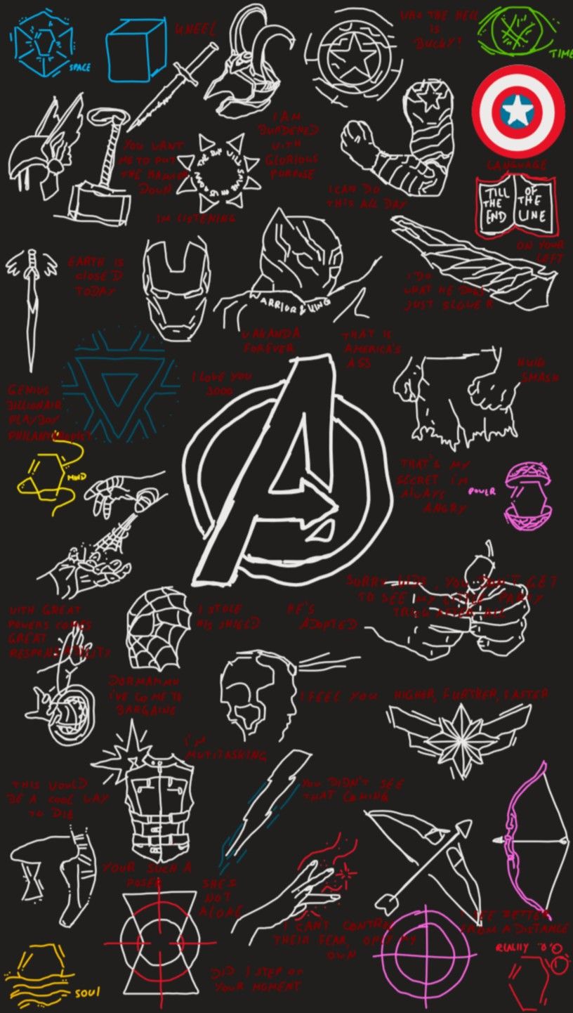 marvel comic wallpaper iphone