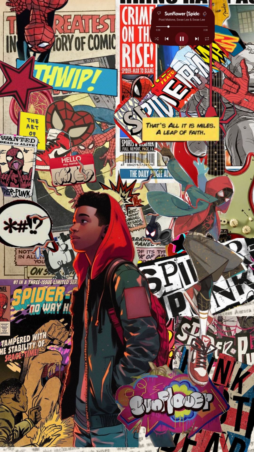 miles morales iphone wallpaper 0054