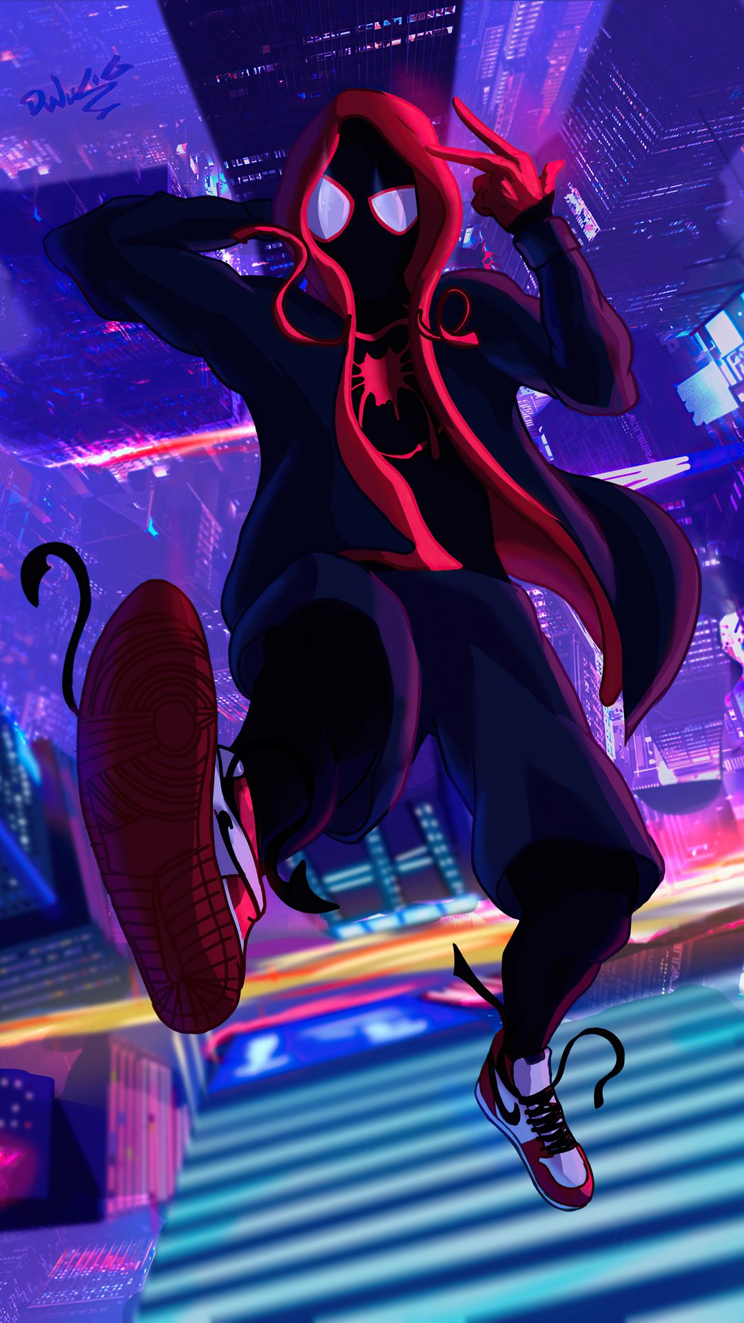 miles morales iphone wallpaper 0070