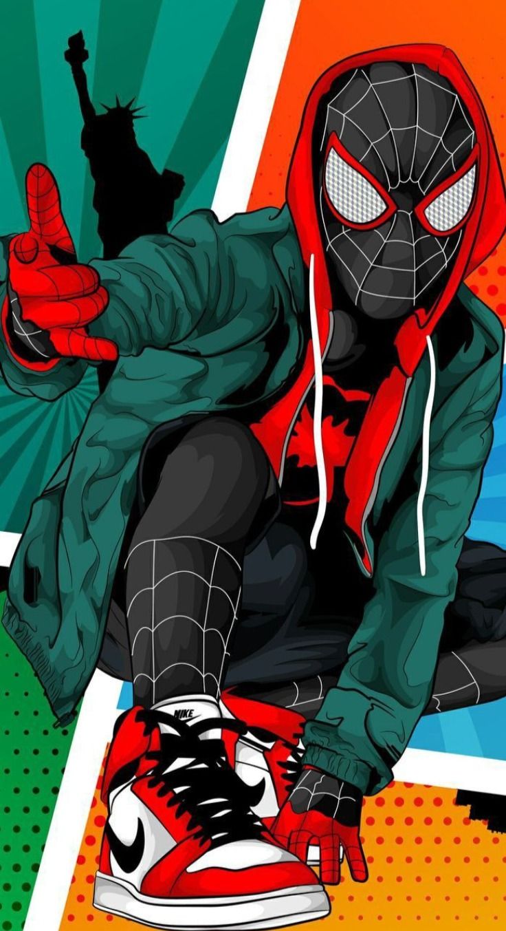 miles morales iphone wallpaper 0096