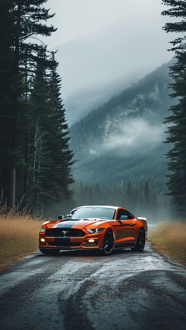 minimalist mustang wallpaper for iphone