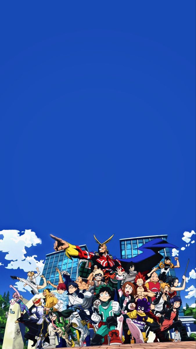 my hero academia iphone wallpaper designs