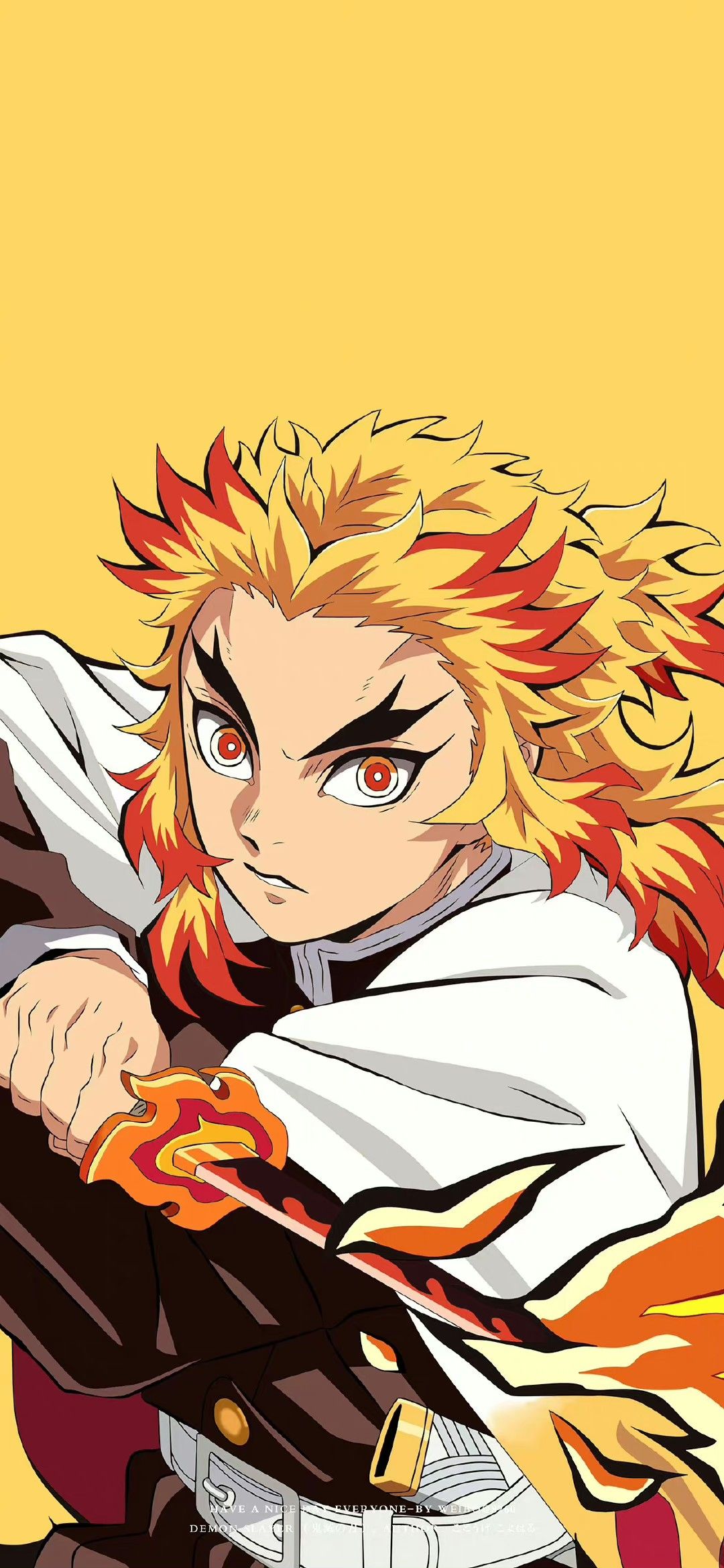 popular Rengoku iPhone wallpapers