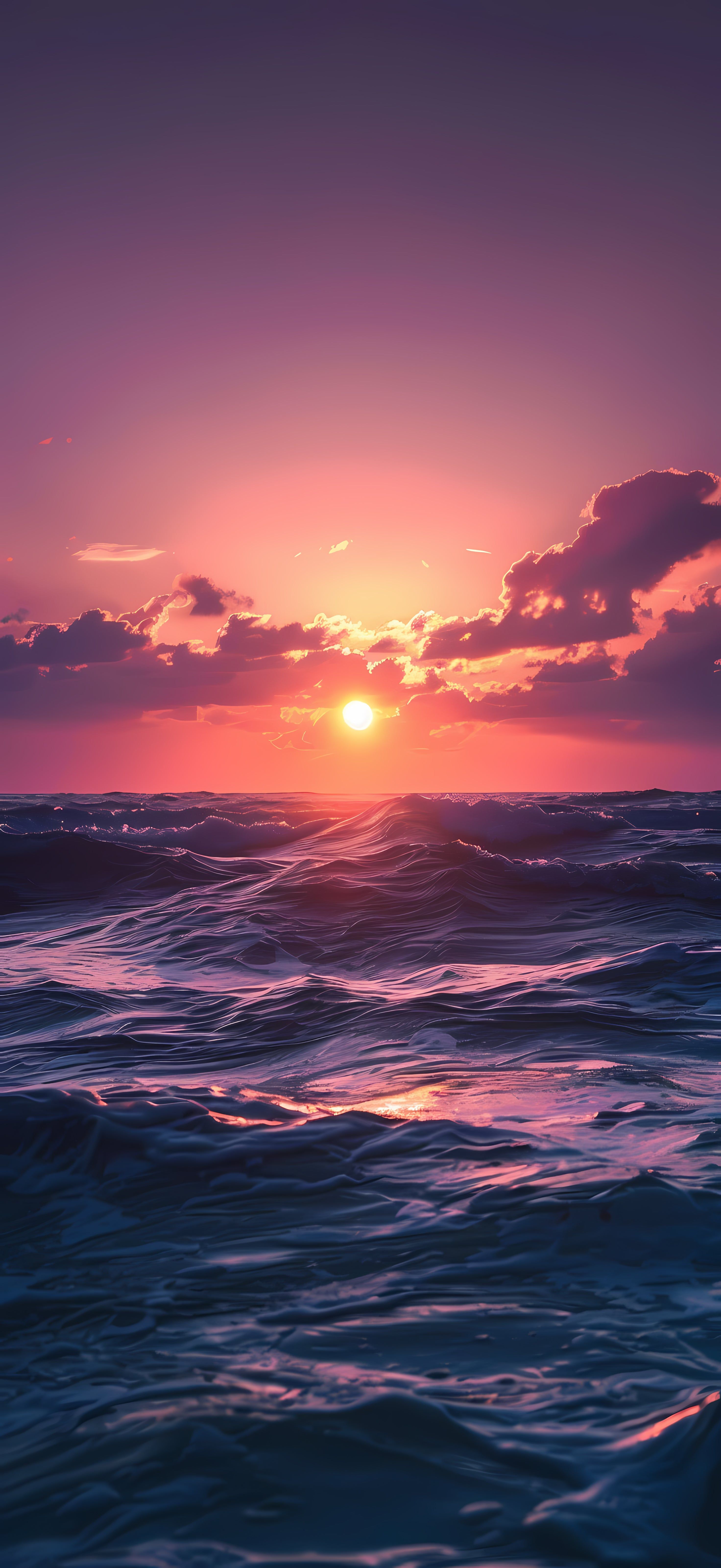 relaxing iphone sunset wallpaper selections