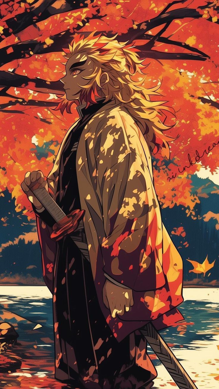 rengoku wallpaper iphone 0042